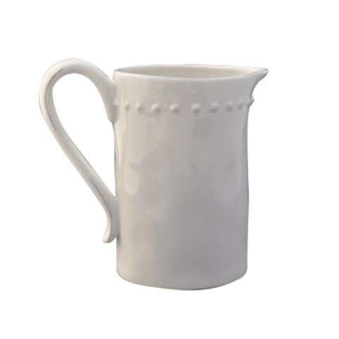Dotty white jug