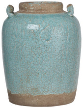 Load image into Gallery viewer, Vase - Turquoise ceramic