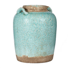 Load image into Gallery viewer, Vase - Turquoise ceramic