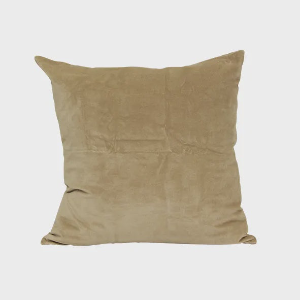 Cushion - Biscuit Velvet & Linen