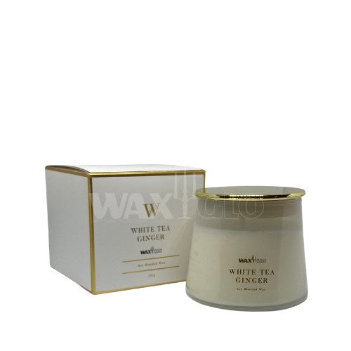 Candle - White tea ginger 125g - jar