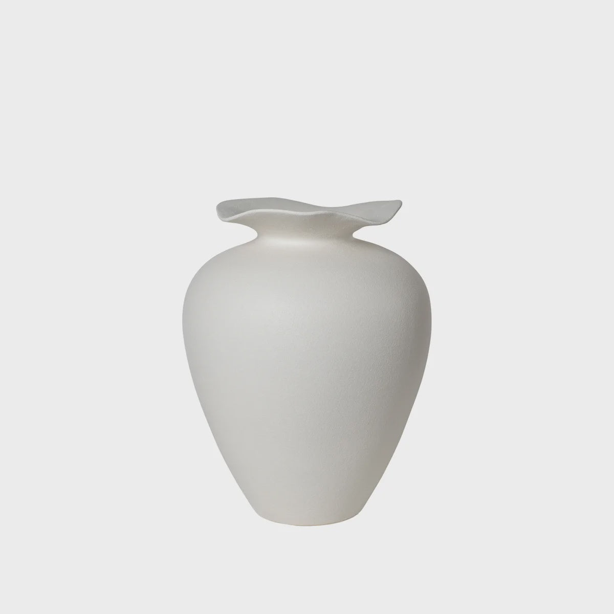Vase - White Florentina Large