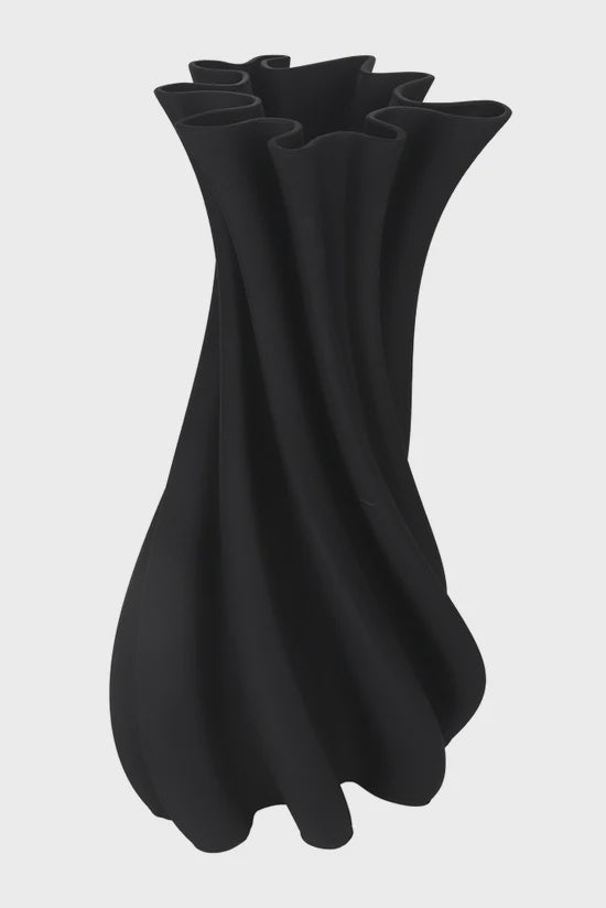 Vase - Black 3D Camila 39cm