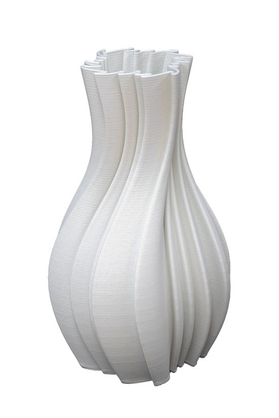 Vase - White 3D Louella large