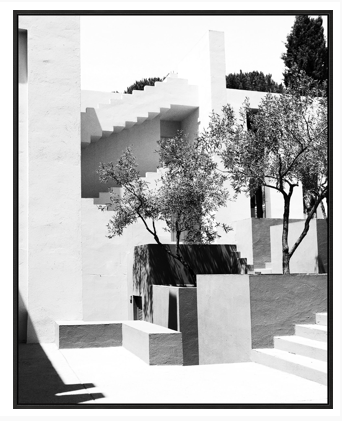 Canvas - Black & white Medina 1