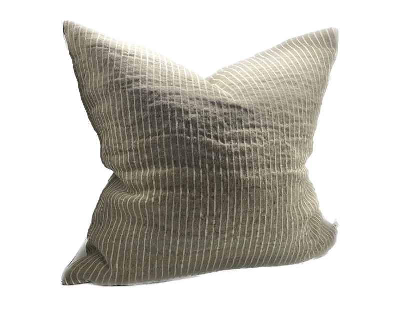 Cushion - Natural stripe