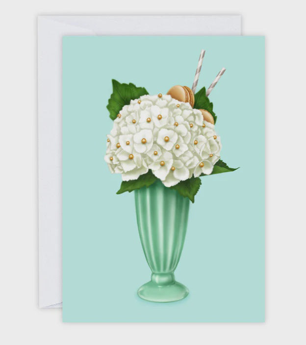 Greeting card - Hokey Pokey Hydrangea