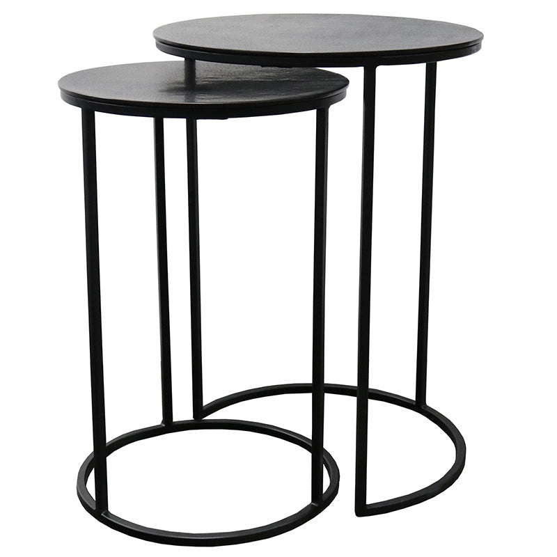 Tables - Nest of 2 black