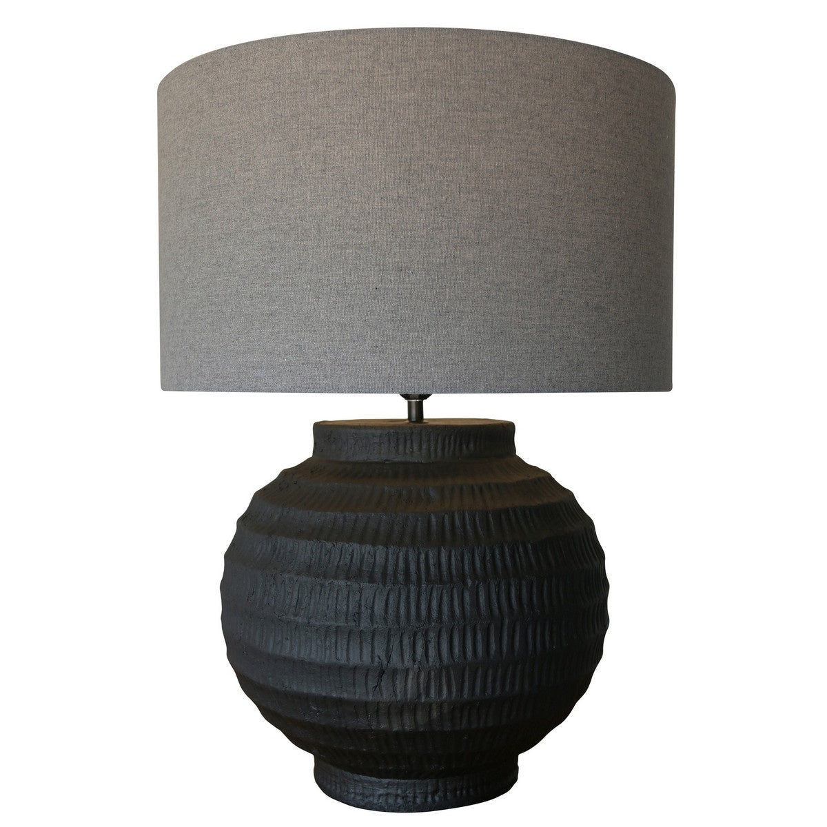 Lamp - Black Terracotta