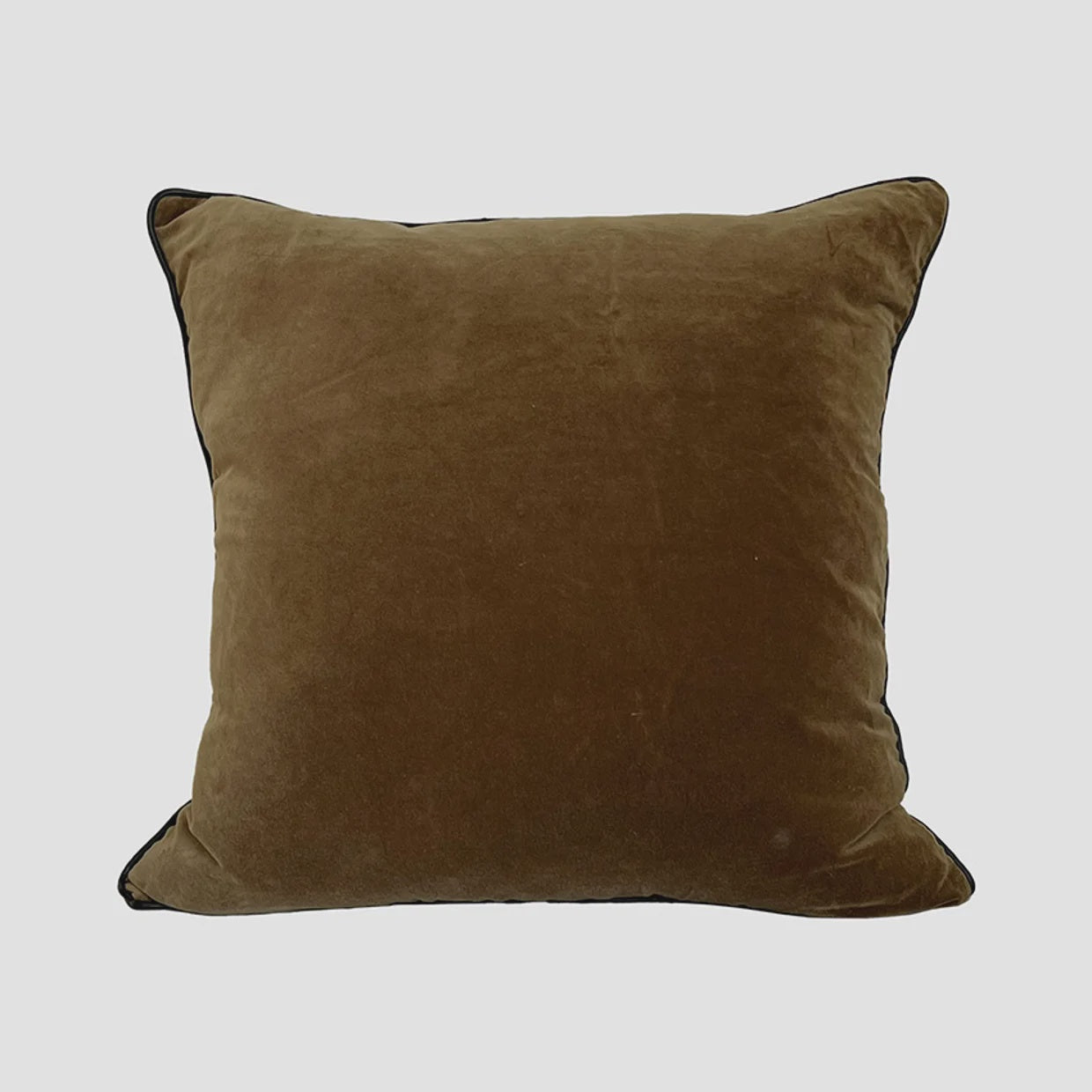Cushion - velvet brown Luggate