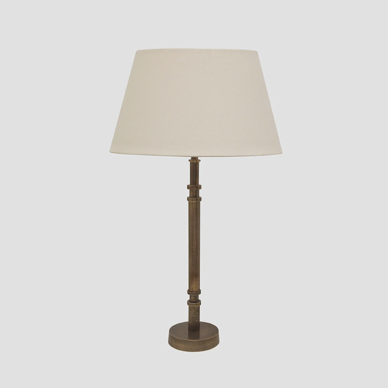 Lamp set of 2 - Candle base, brass finish