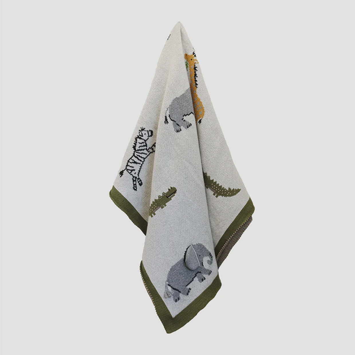 Throw - Animal baby blanket