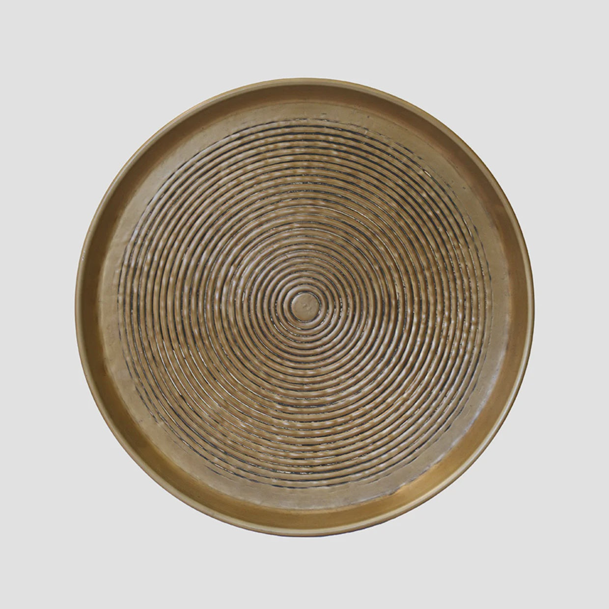 Tray - Calypso brass antique finish