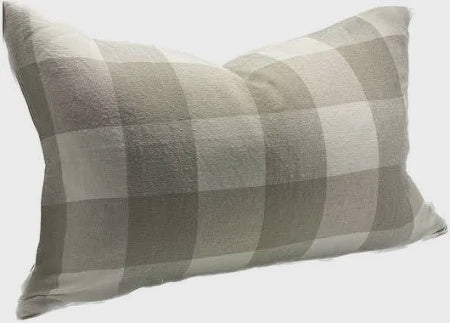 Cushion - Natural check retangle