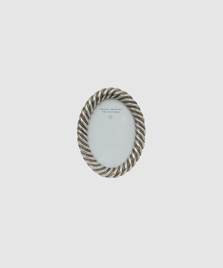 Photo frame - Rope oval 4x6
