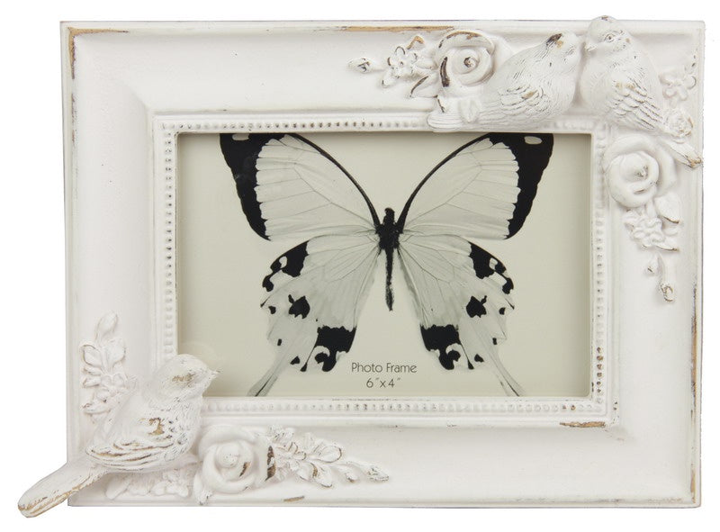 Photo Frame - Doves White 4x6