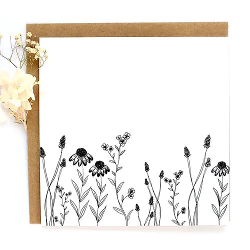 Card - Wildflowers