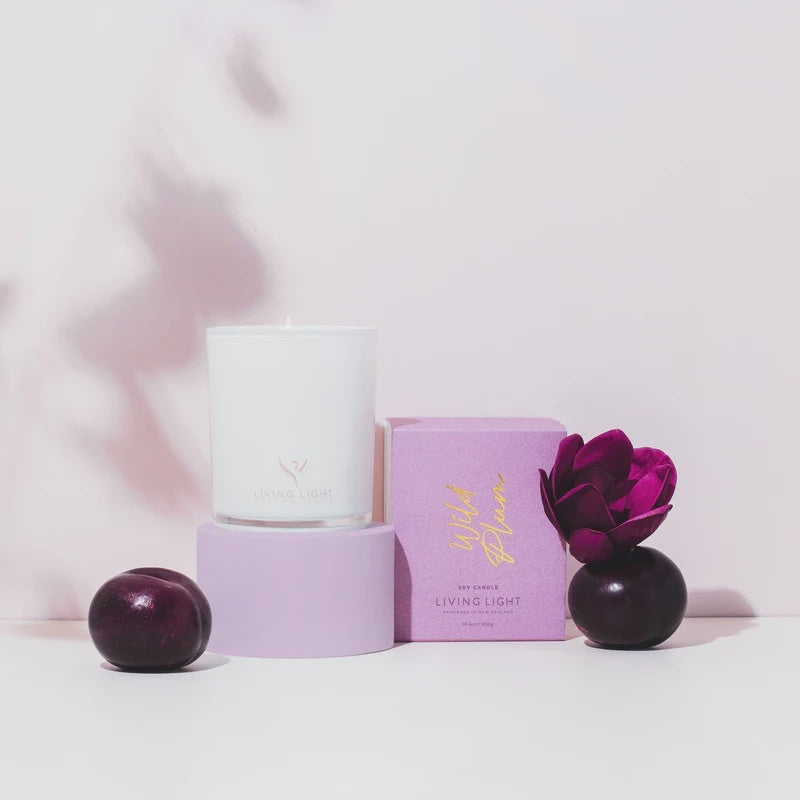 Candle - Wild Plum Soy Large