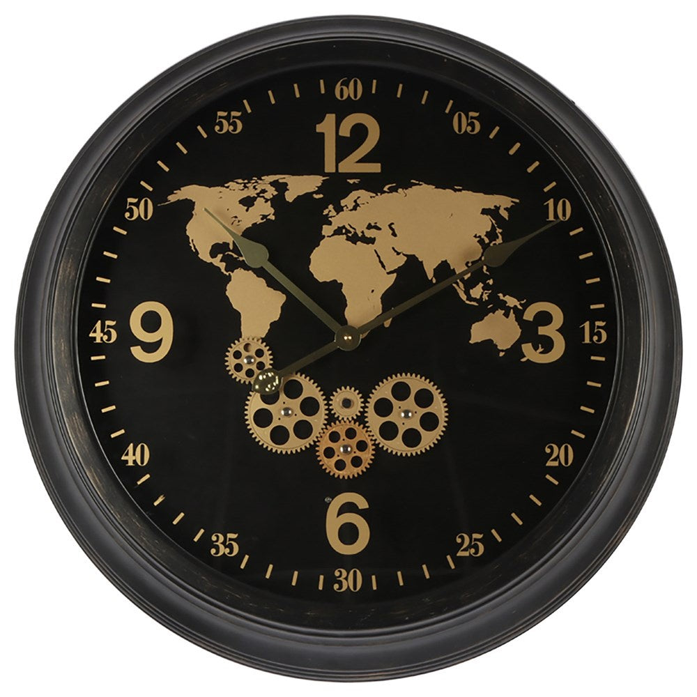 Clock - Gear Golds