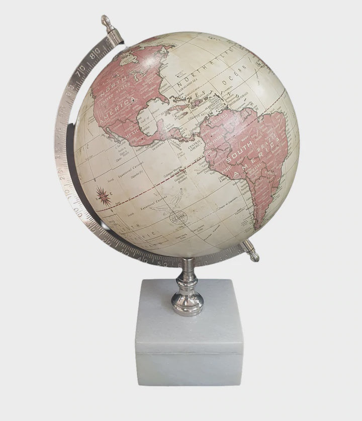 Globe on Marble