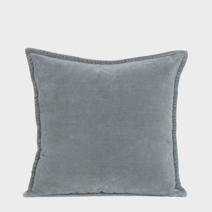 Cushion - velvet slate