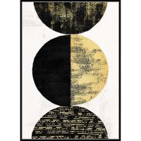 Canvas - Art Black/Gold/White