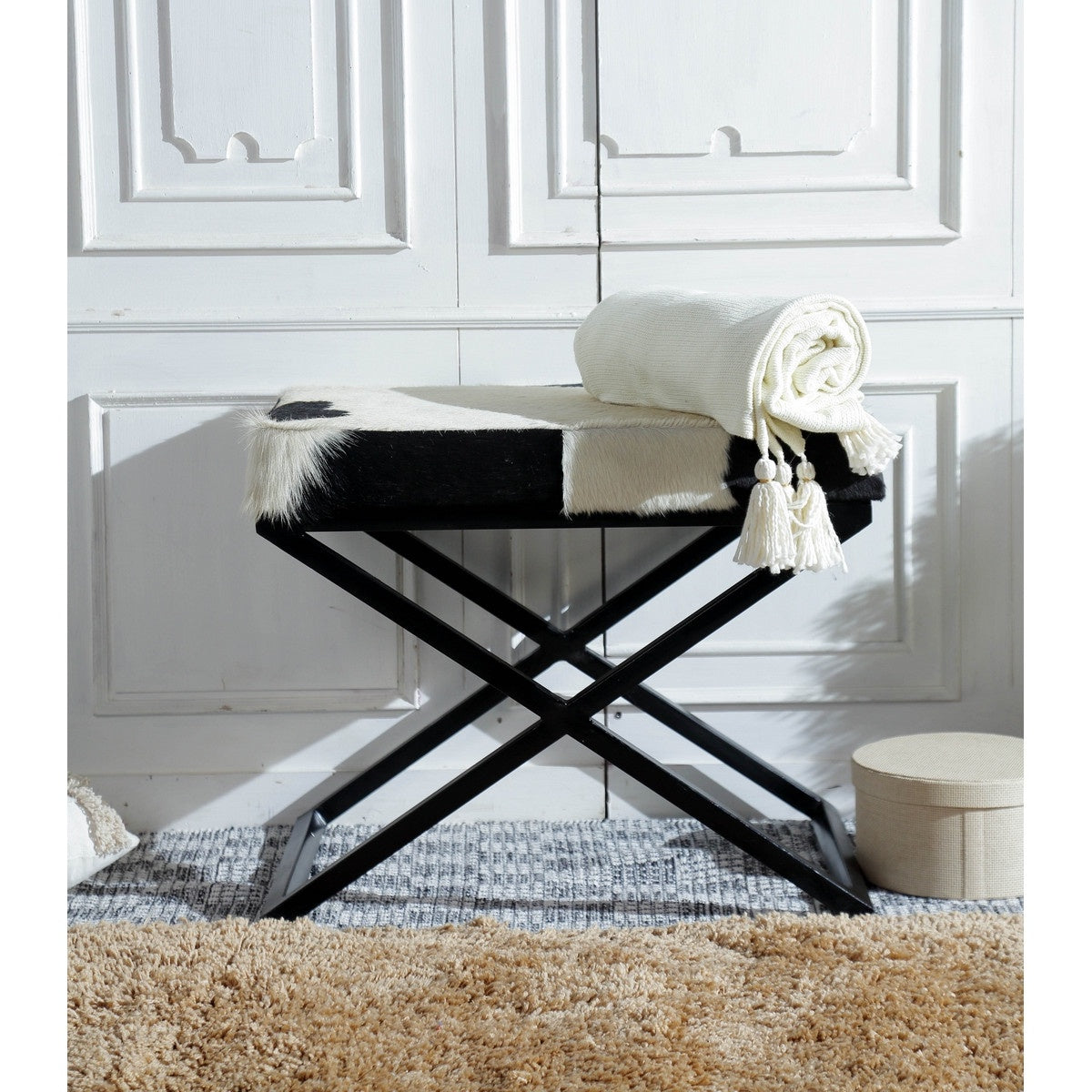 Bench - Cowhide small