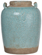 Load image into Gallery viewer, Vase - Turquoise ceramic
