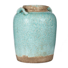 Load image into Gallery viewer, Vase - Turquoise ceramic
