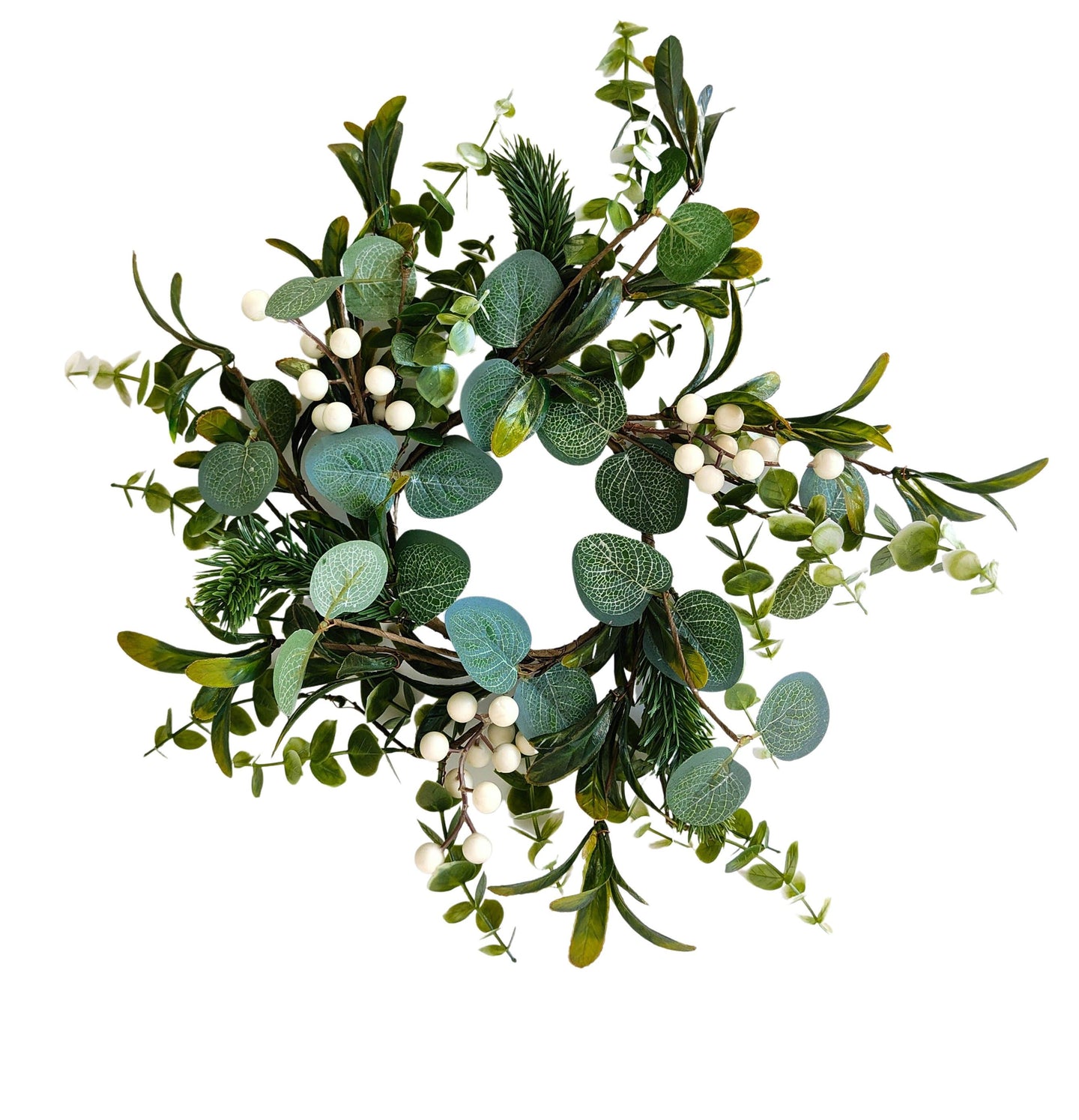 Wreath - Native gum & white berry - Small