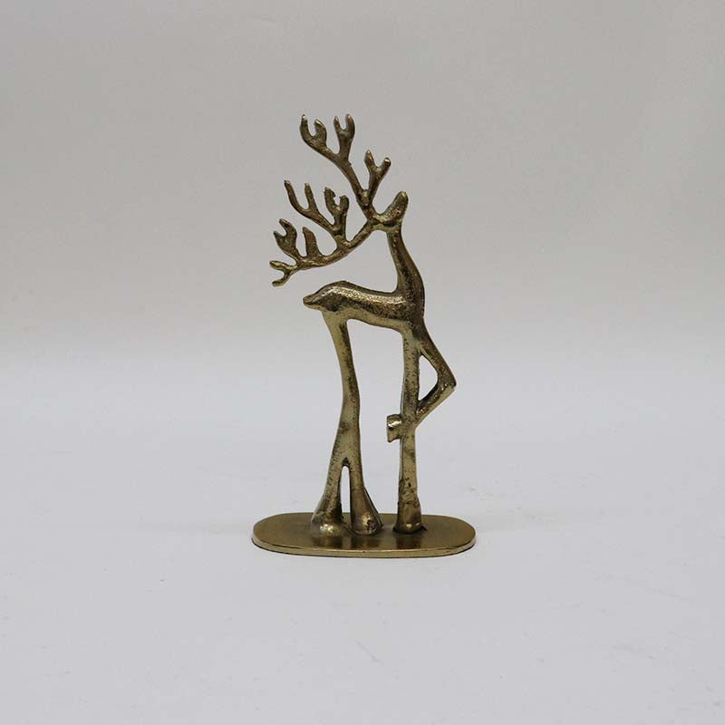Reindeer -  Gold Aluminium 21cm
