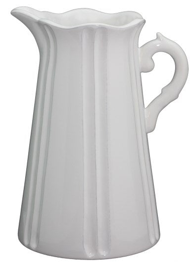 Jug-Ceramic/White