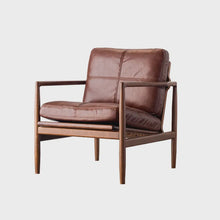 Load image into Gallery viewer, Armchair - Leather Bailey Saddle
