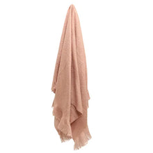 Load image into Gallery viewer, Throw - Dusty Pink
