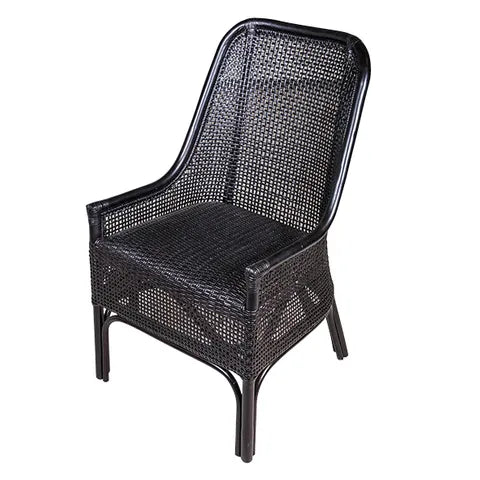 Chair - Wicker Black