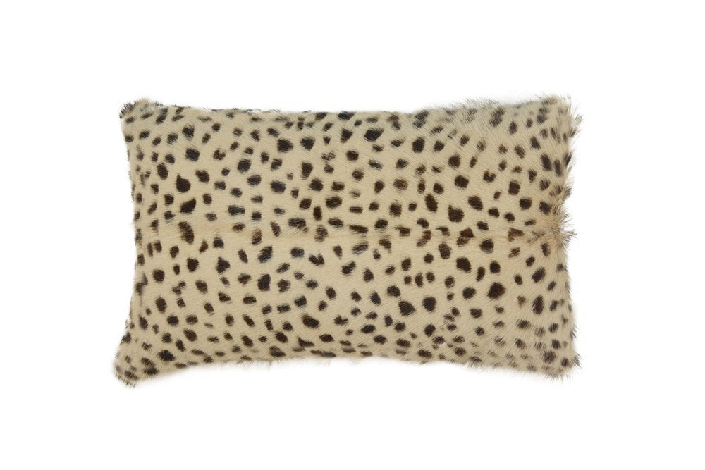 Cushion - fur leophard