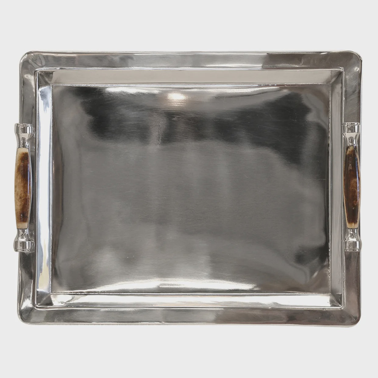 Stainless Steel Tray - Bone handle