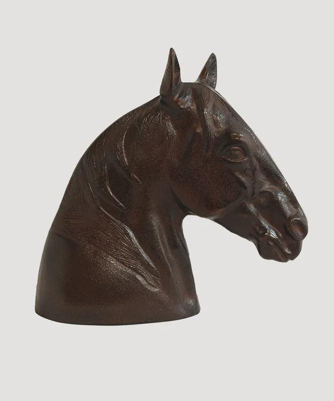 Sculpture - Horse head Bronze