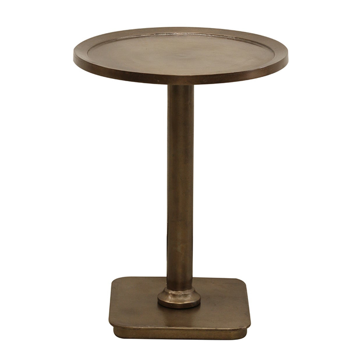 Table - Brass Pedestal