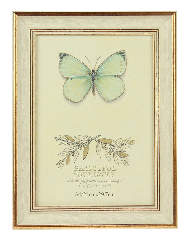 Photo Frame - A4 Ivory Hailey MDF – Fi's Flowers N Art