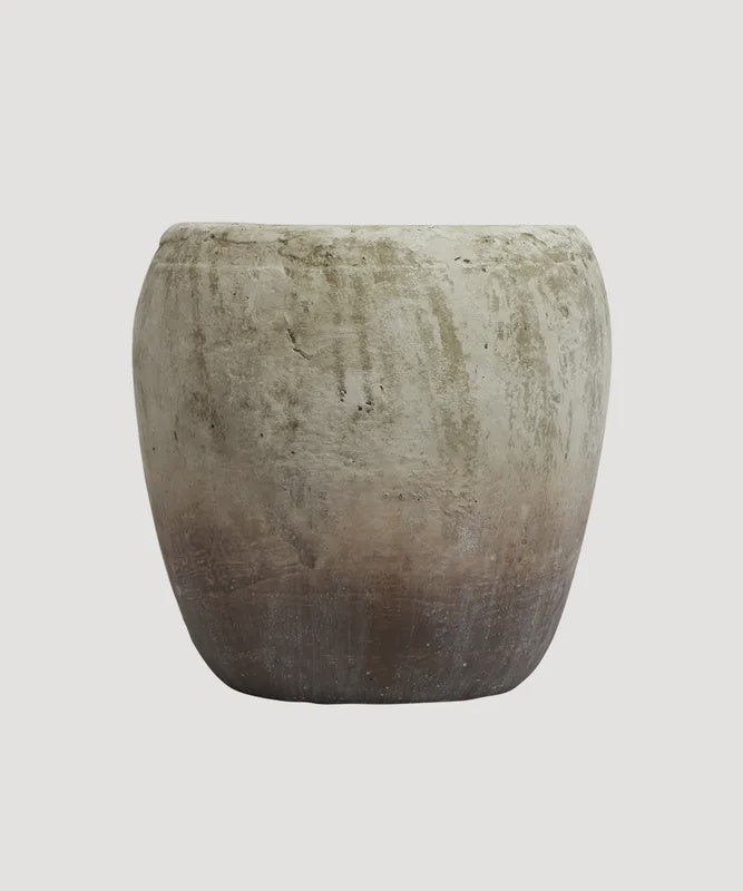 Planter -Rustic Marron Large