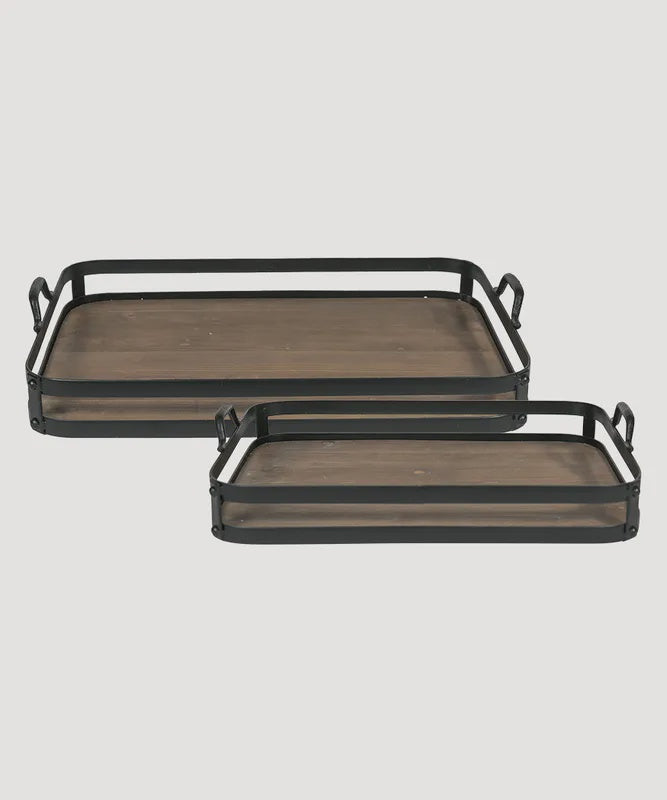 Tray - Wooden Fallon Small